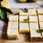 Easy Creamy Lemon Bars Recipe