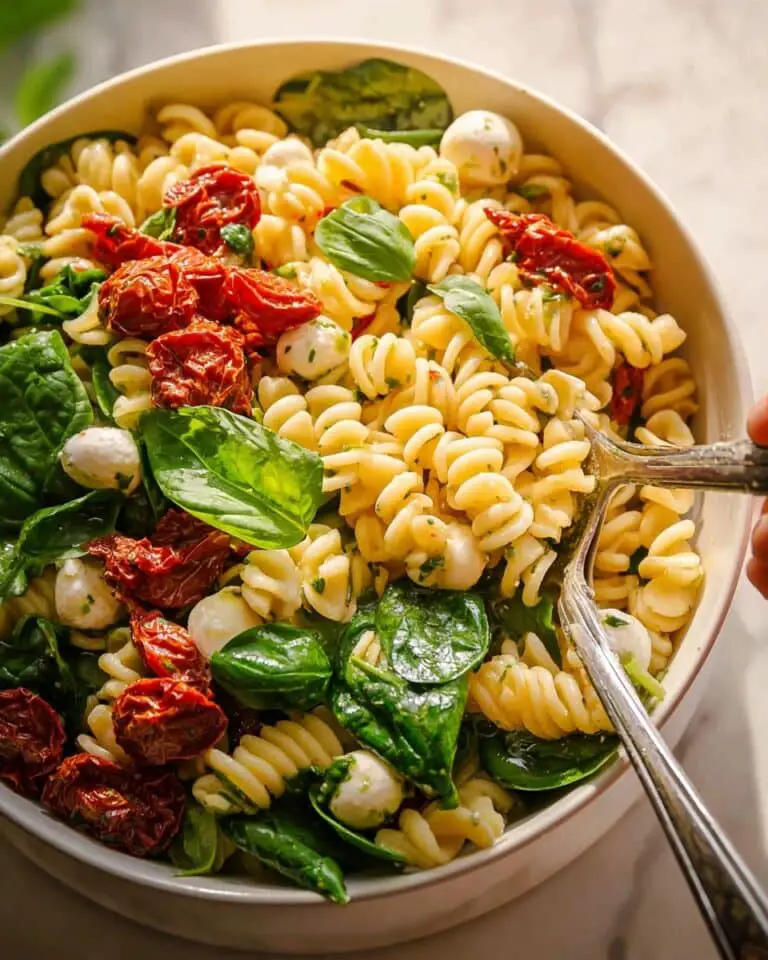 Sun Dried Tomato Pasta Salad Recipe