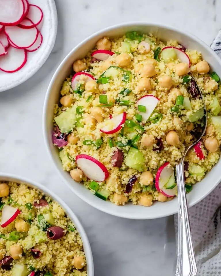 Chickpea Couscous Salad Recipe