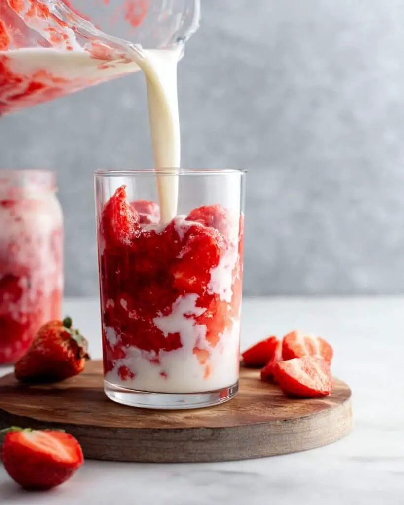 Korean Strawberry Milk Recipe