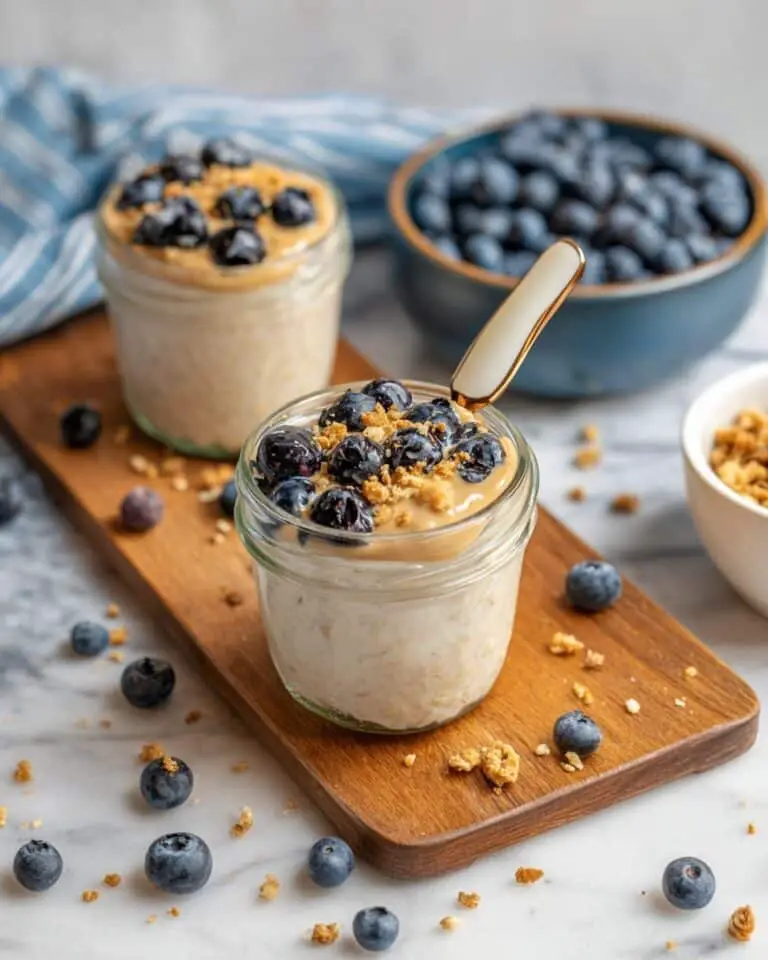 Peanut Butter Overnight Oats Recipe