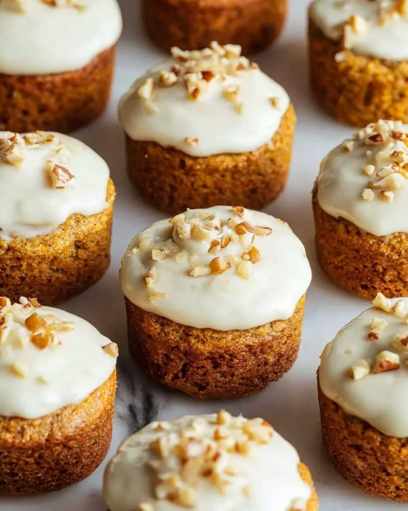Carrot Cake Muffins with Cream Cheese Glaze Recipe