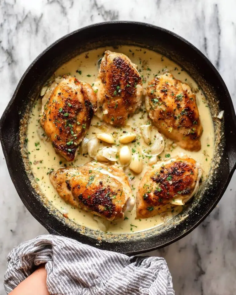 Creamy Garlic Chicken Recipe