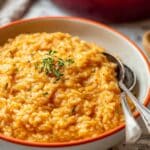 Tomato Risotto with Caramelized Onions Recipe