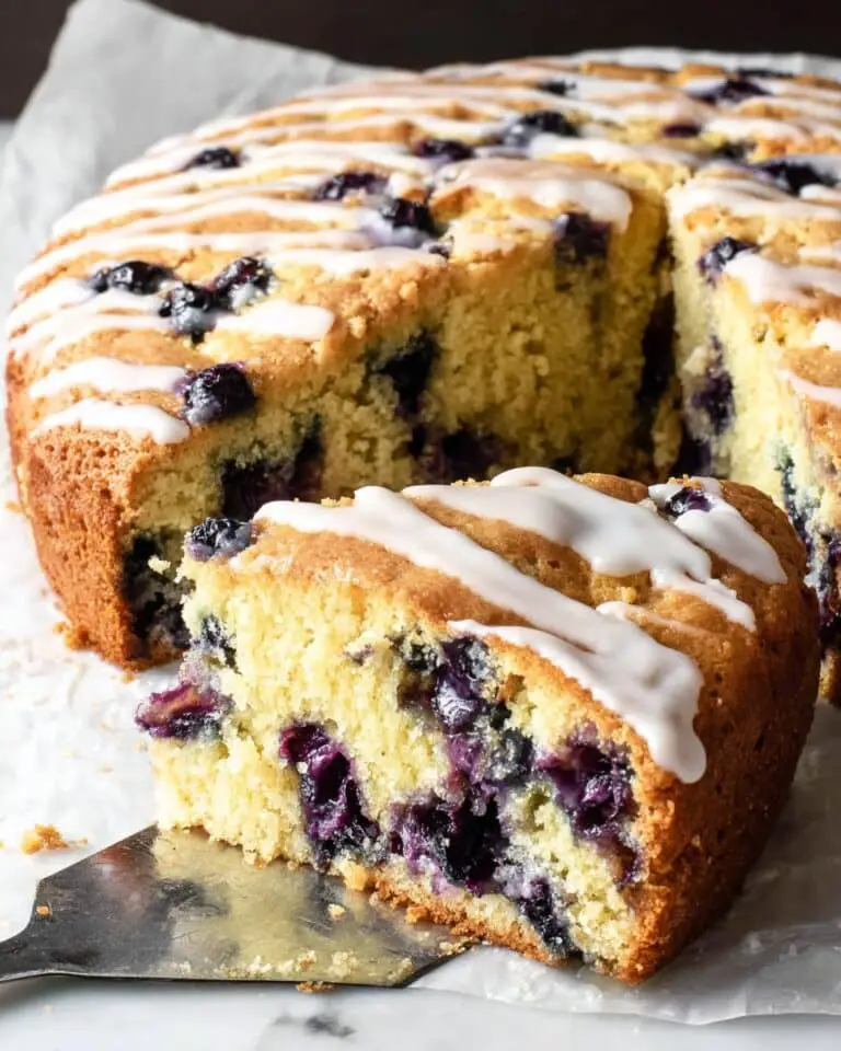 Simple Fresh Blueberry Cake Recipe