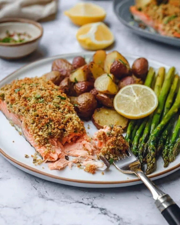 Rich, Buttery Pistachio-Crusted Salmon Recipe