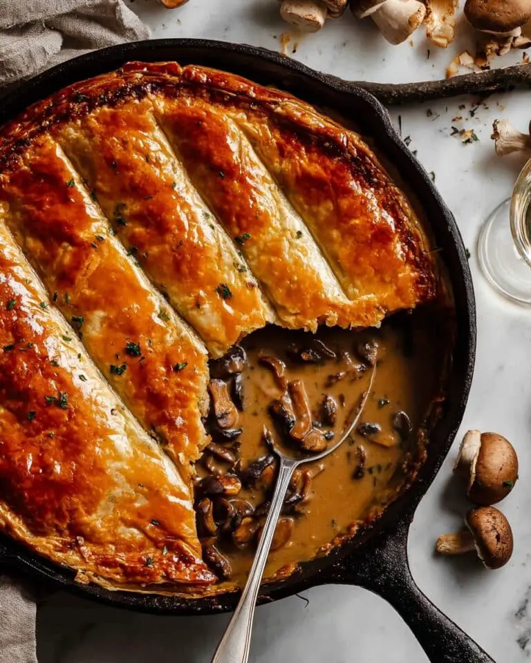 Mushroom Pot Pie Recipe