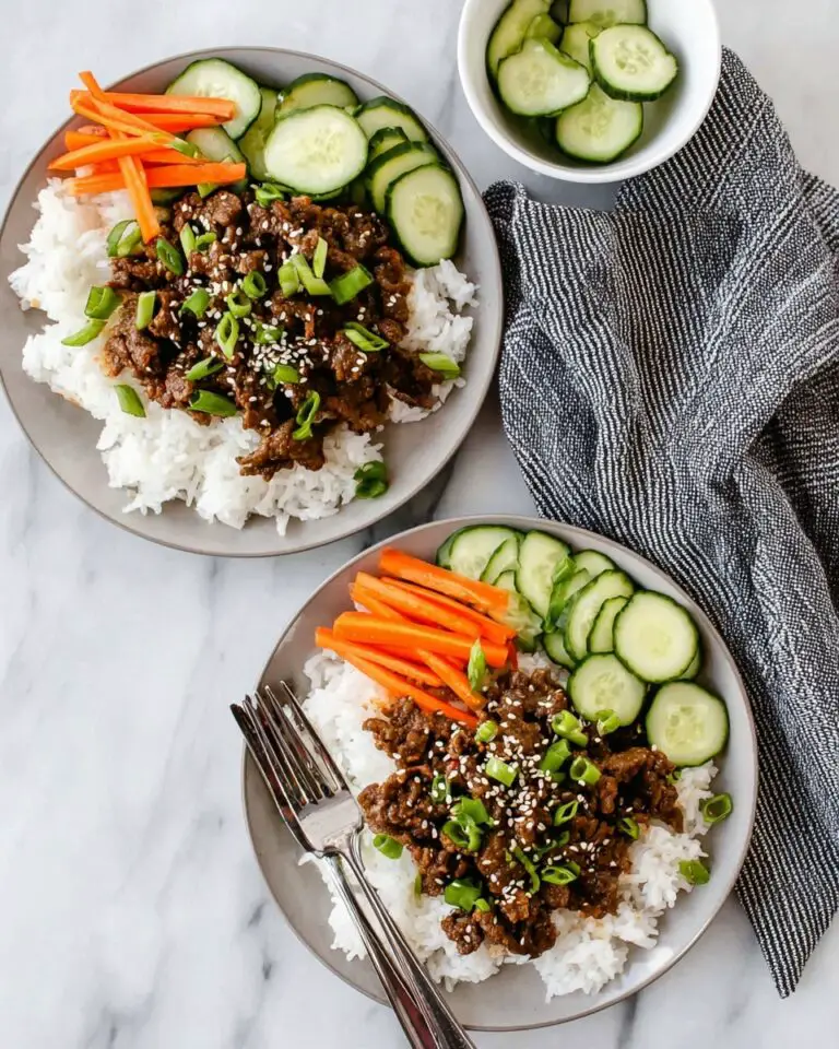 Korean Beef Bowl Recipe