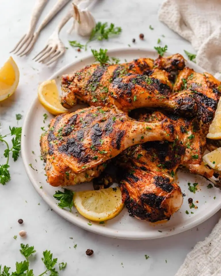 Greek Honey Lemon Grilled Chicken Recipe