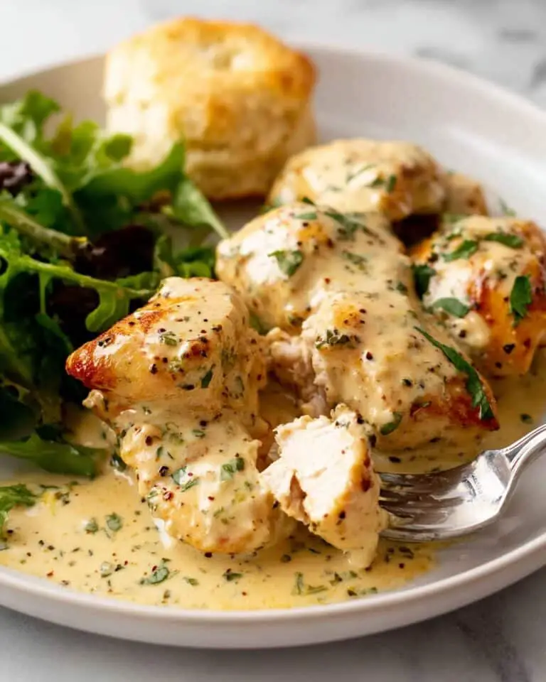 Chicken in Creamy Mustard Sauce Recipe