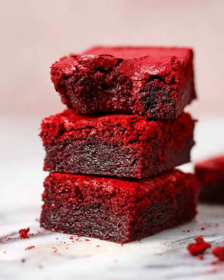 Best Homemade Red Velvet Brownies Recipe