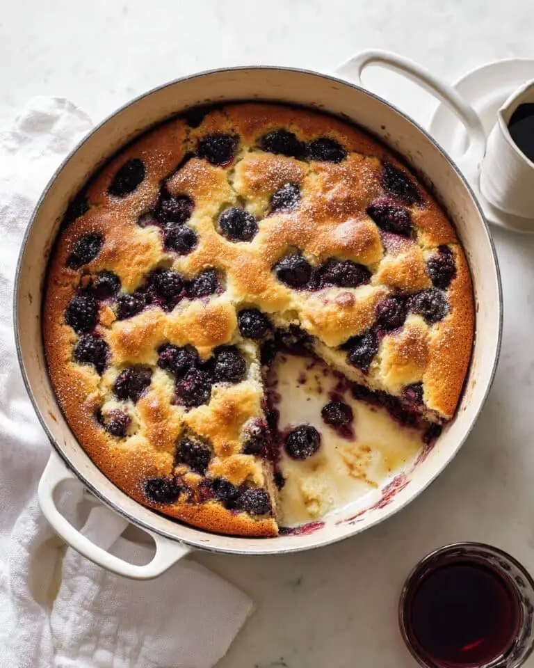 Blackberry Skillet Pancake Recipe