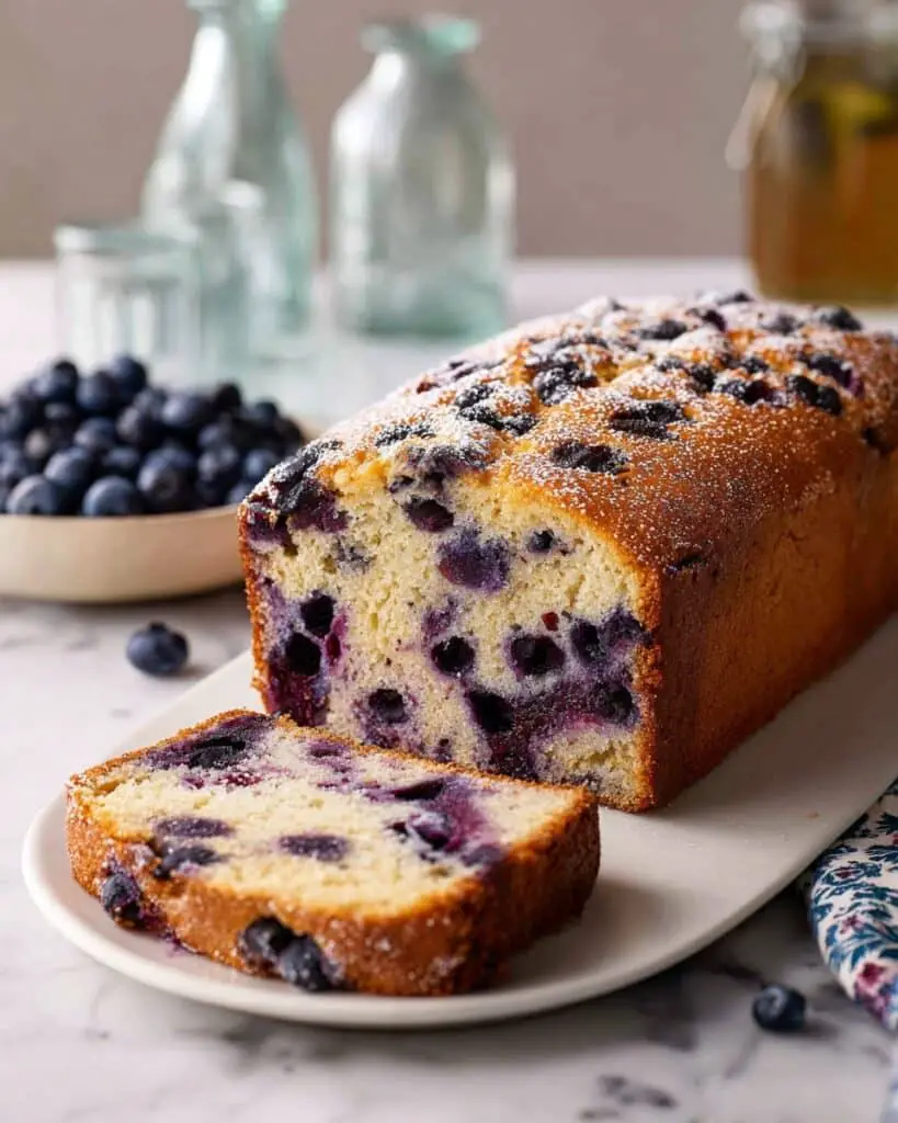 Vegan Blueberry Bread Recipe
