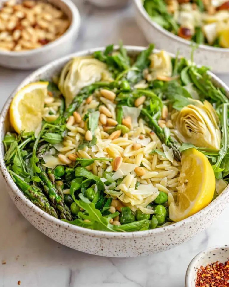 Spring Orzo Salad Recipe