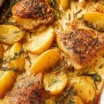 Sheet Pan Baked Chicken and Potatoes Recipe