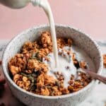 Peanut Butter Cookie Granola (Naturally Sweetened) Recipe