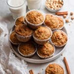 Carrot Cake Muffins with Cream Cheese Frosting Recipe