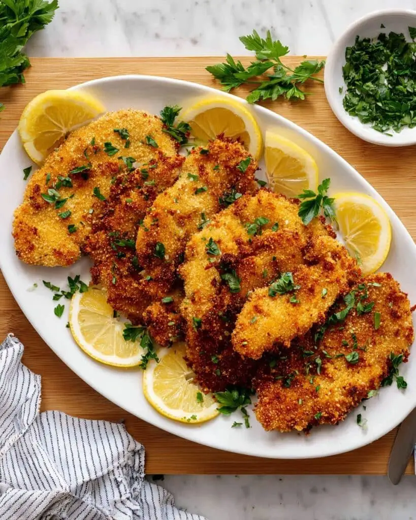 Crispy Baked Chicken Cutlets Recipe