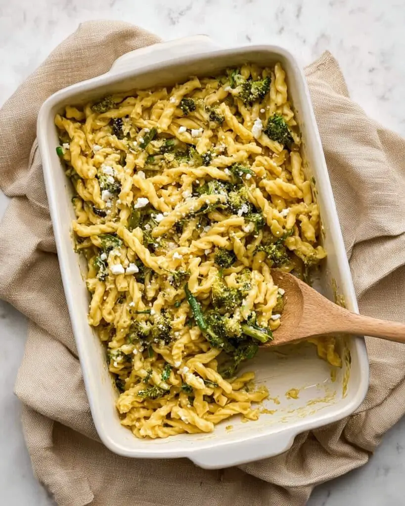 Baked Feta and Broccoli Pasta Recipe