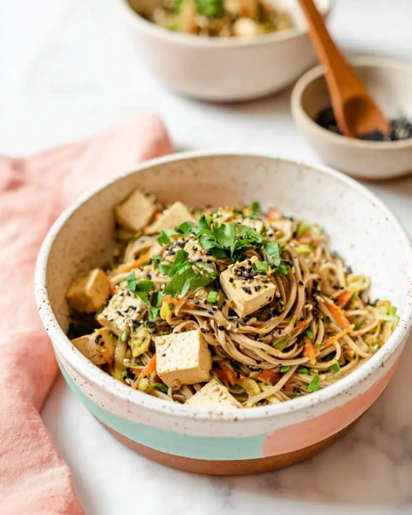 Sesame Soba & Zoodle Salad Recipe