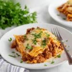 Easy Cheesy Lasagna Skillet Recipe