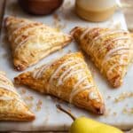 Maple Glazed Pear Turnovers Recipe