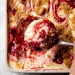 No-Churn Strawberry Cheesecake Ice Cream Recipe