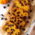 Chocolate Chip Pumpkin Bread Recipe