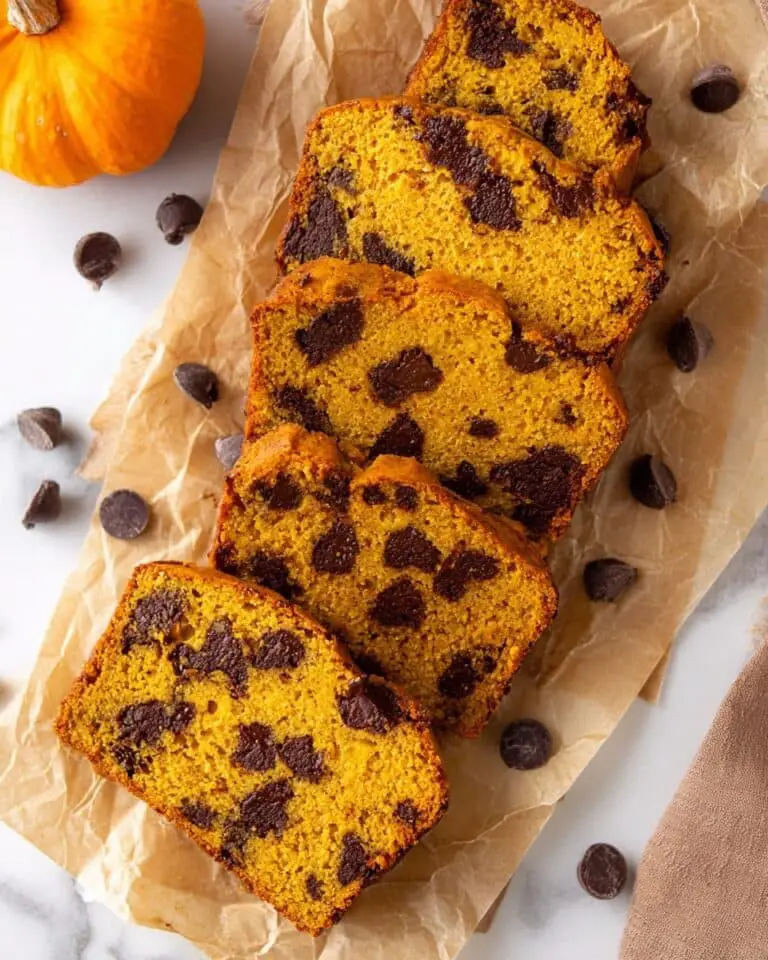 Chocolate Chip Pumpkin Bread Recipe