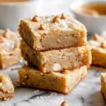 Butterscotch Bars with Homemade Butterscotch Sauce Recipe