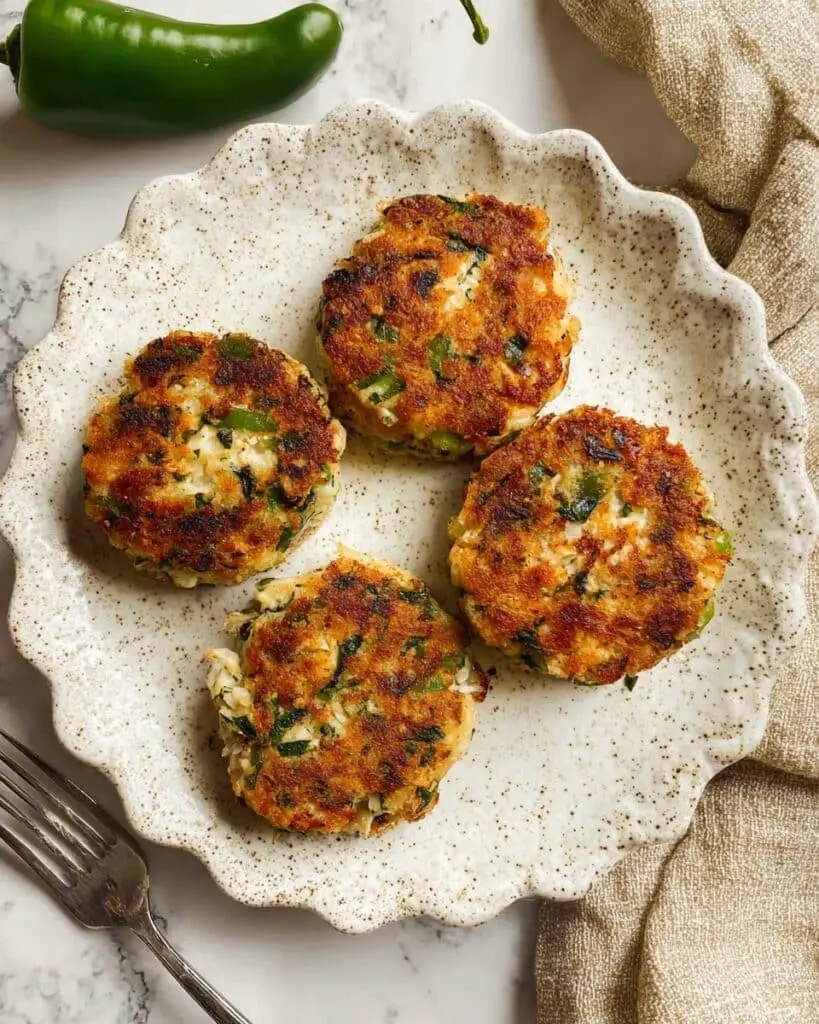 Spicy Tuna Cakes with Cilantro and Jalapeño Recipe