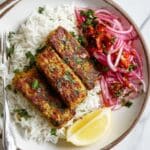 30-Minute Chicken Seekh Kebabs (Sheet Pan) Recipe