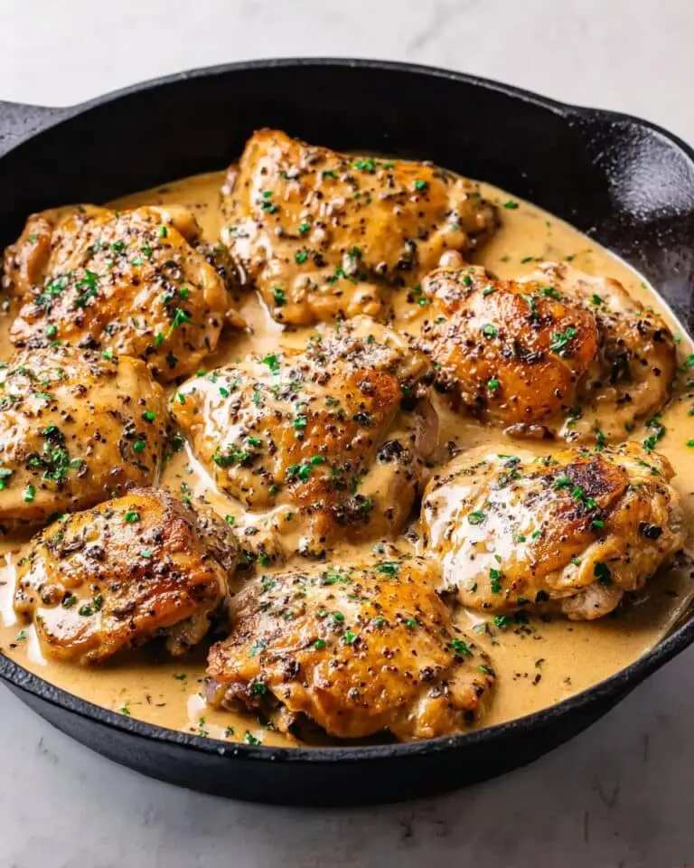 Chicken au Poivre Recipe