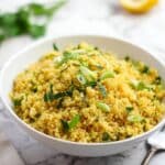5-Ingredient Lemon Turmeric Quinoa Recipe