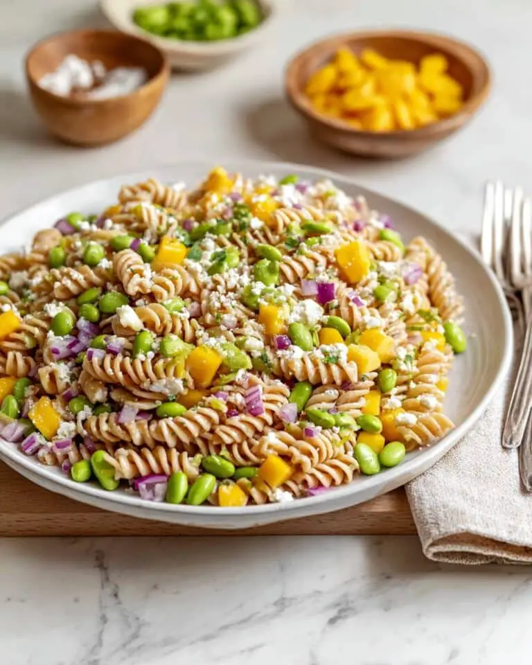 Edamame Pasta Salad Recipe