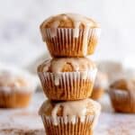 Chai-Spiced Butternut Squash Muffins with Salted Honey Glaze Recipe