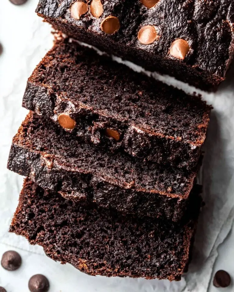 Healthy Chocolate Banana Bread Recipe