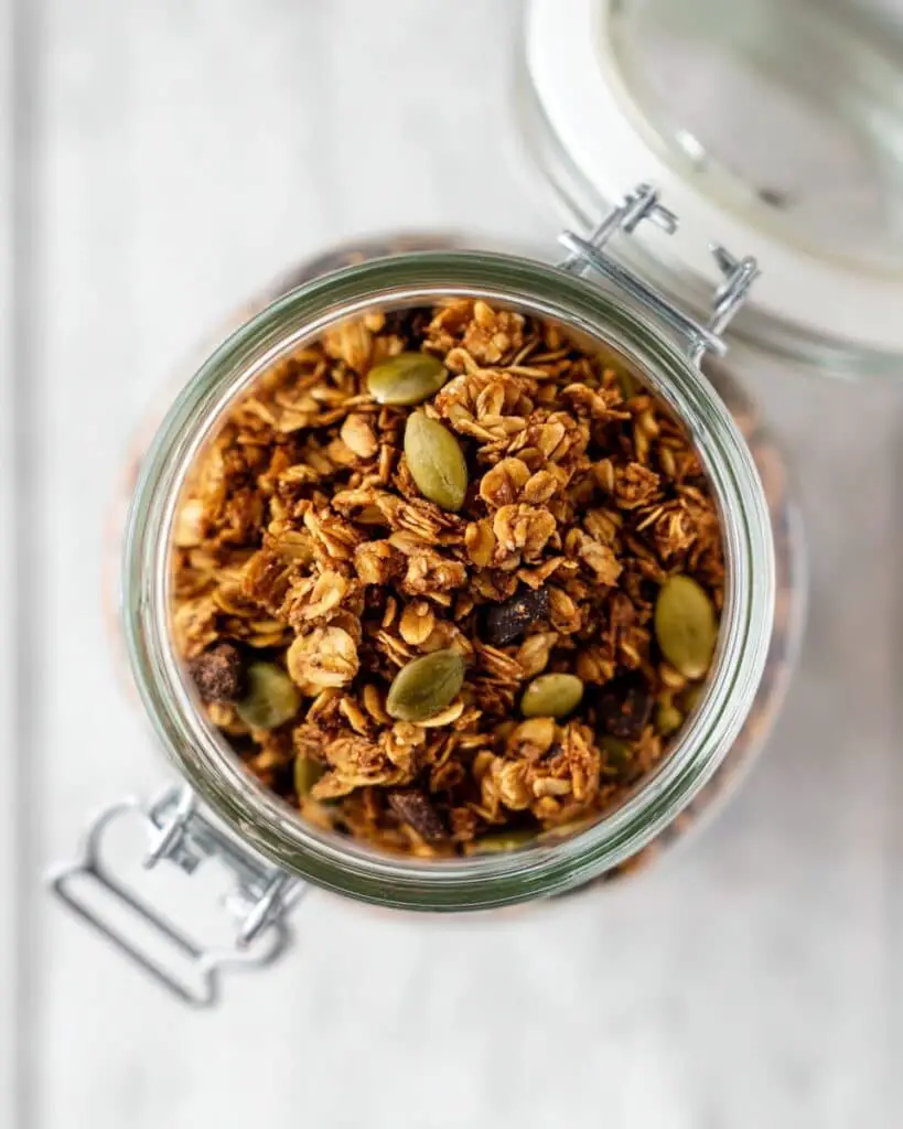 Pumpkin Pie Granola Recipe