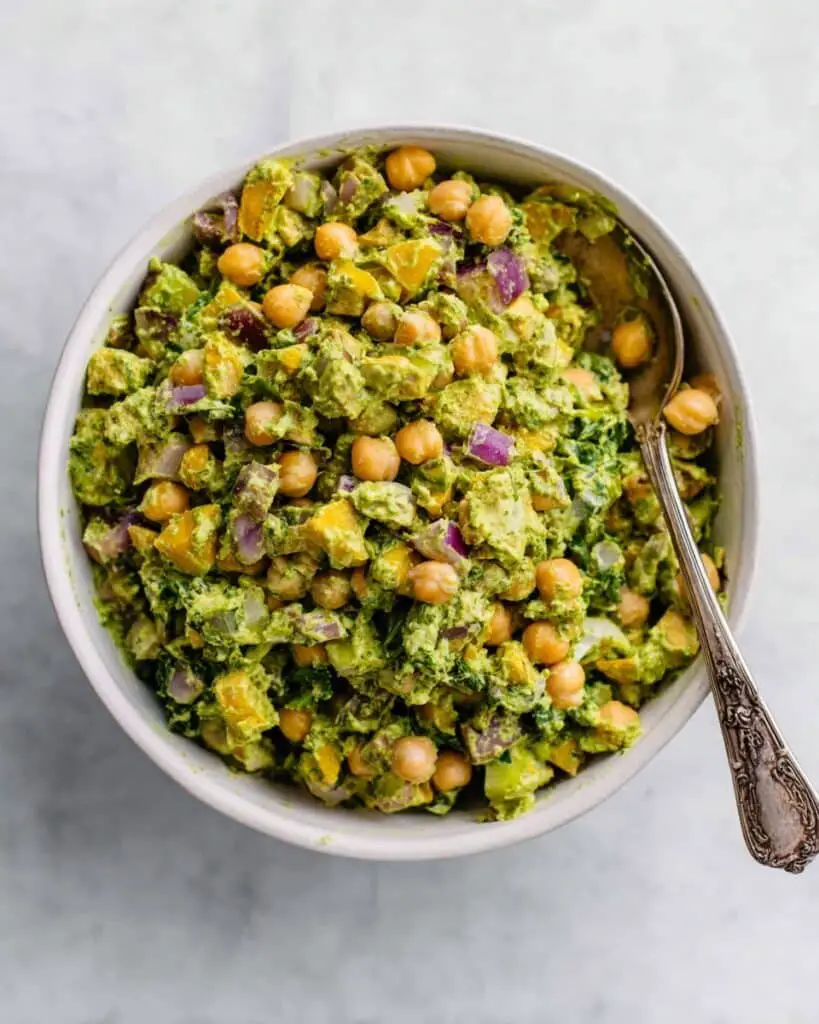 Chickpea Salad Sandwich with Avocado (No Mayo!) Recipe