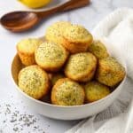 Lemon Chia Seed Mini Muffins Recipe