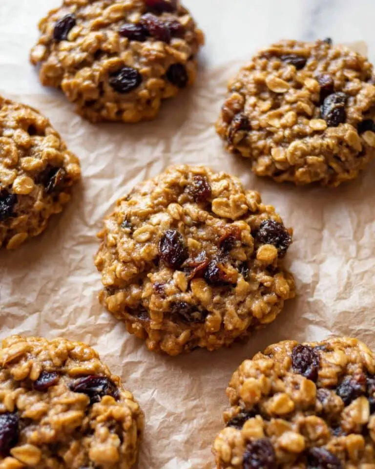 Soft and Chewy Oatmeal Raisin Cookies Recipe