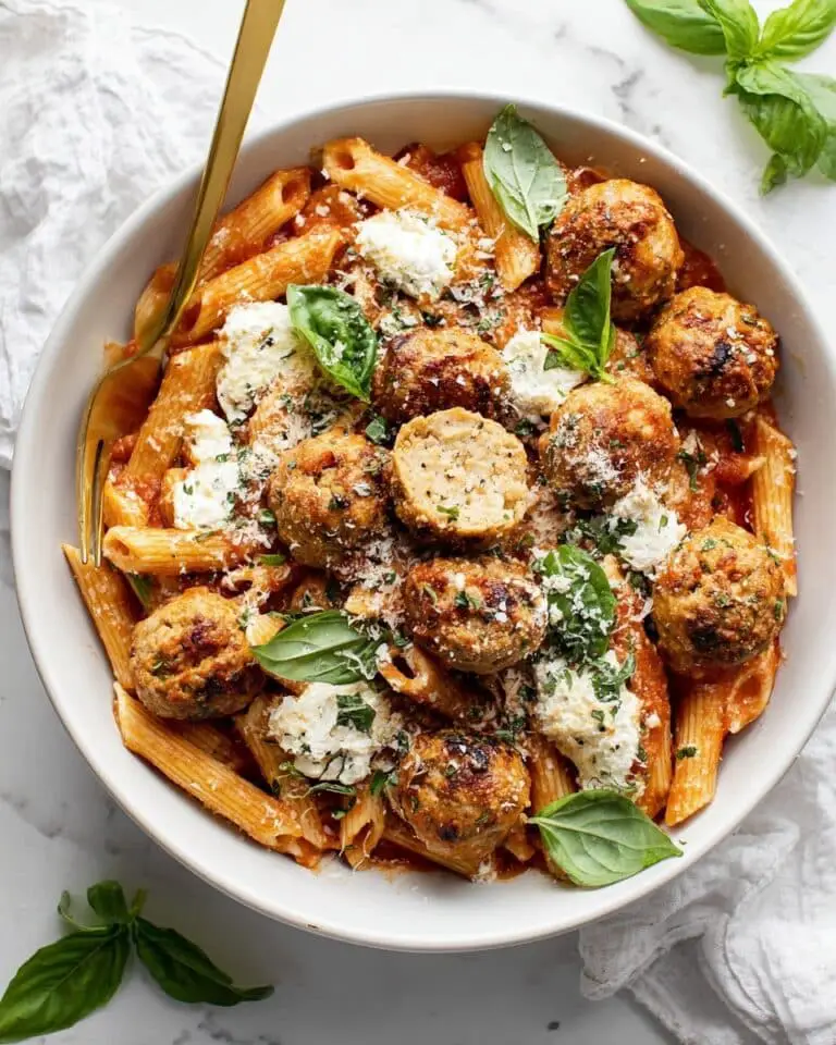 Chicken and Ricotta Meatballs (Baked or Pan-Fried) Recipe