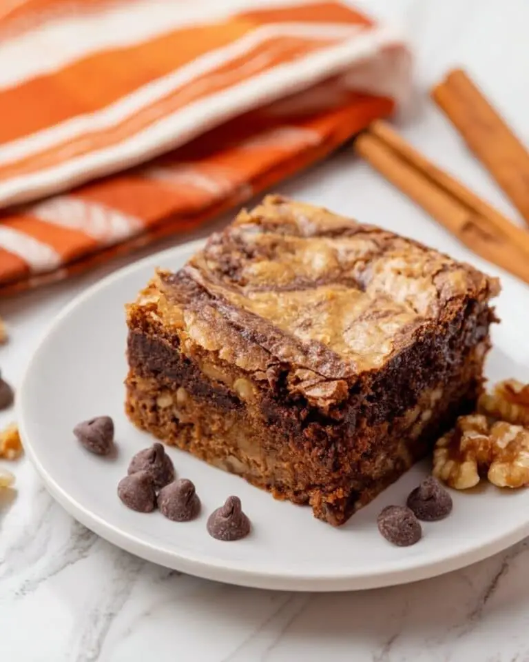 Pumpkin Swirl Brownies Recipe