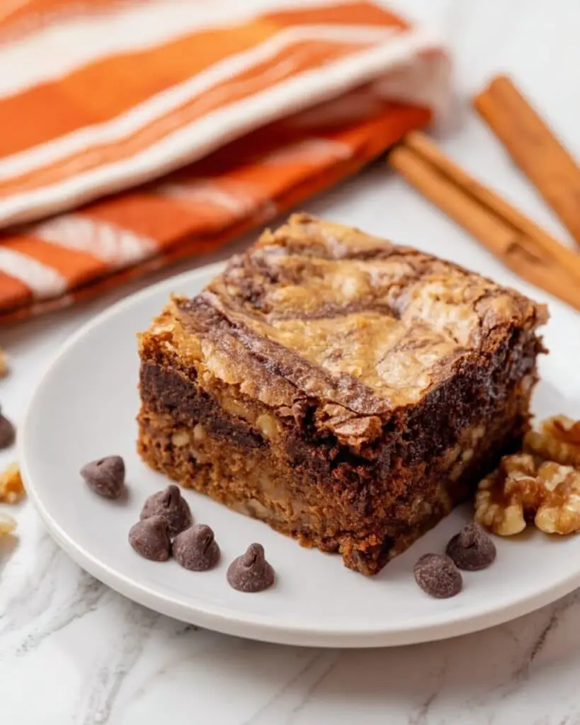 Pumpkin Swirl Brownies Recipe