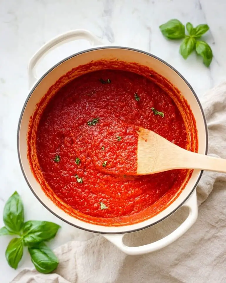 Simple Homemade Marinara Sauce Recipe