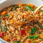 Mediterranean Lentil and Orzo One-Pot Dinner Recipe