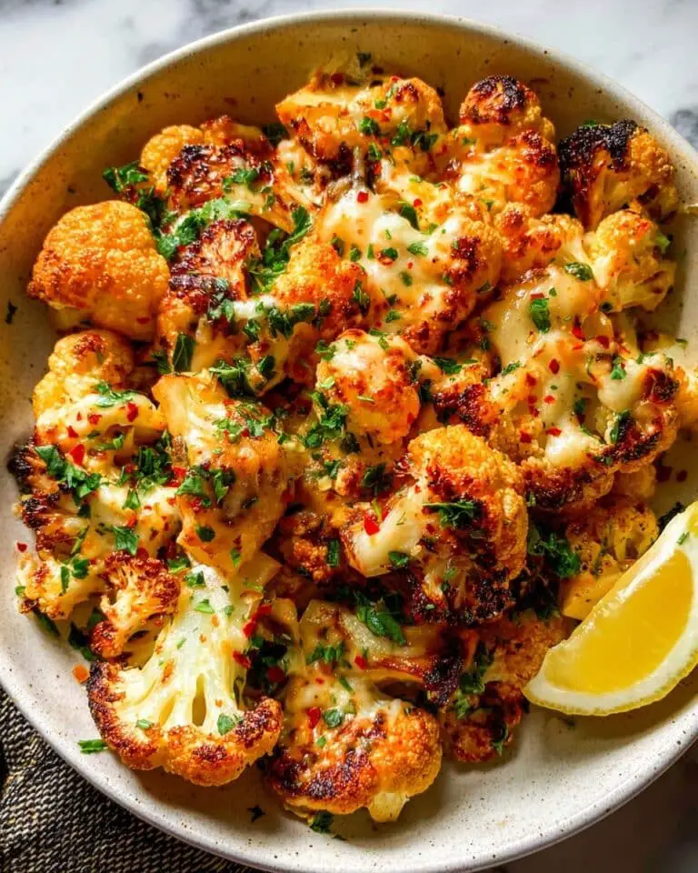 Cauliflower with Tahini-Honey Recipe