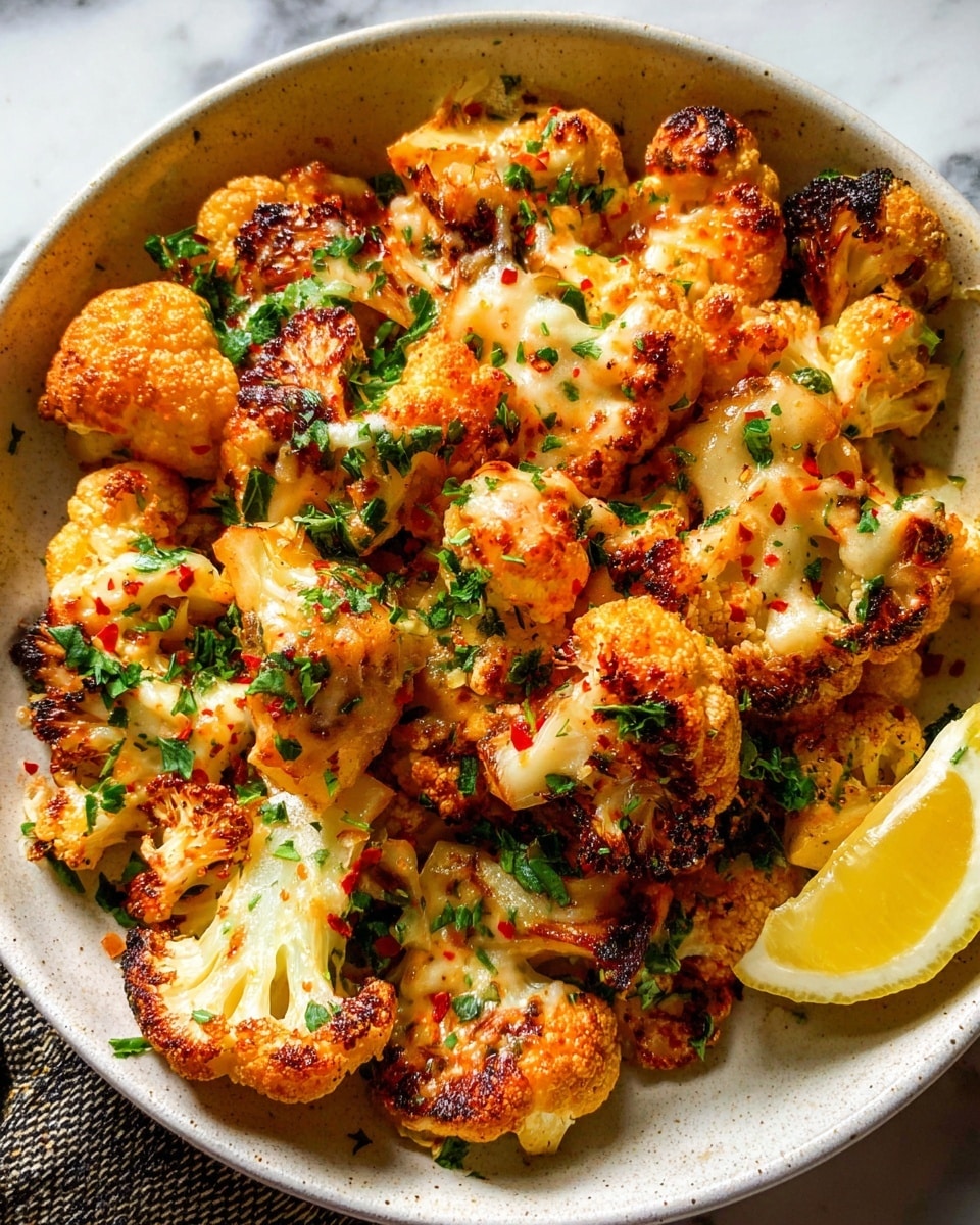 Cauliflower with Tahini-Honey Recipe