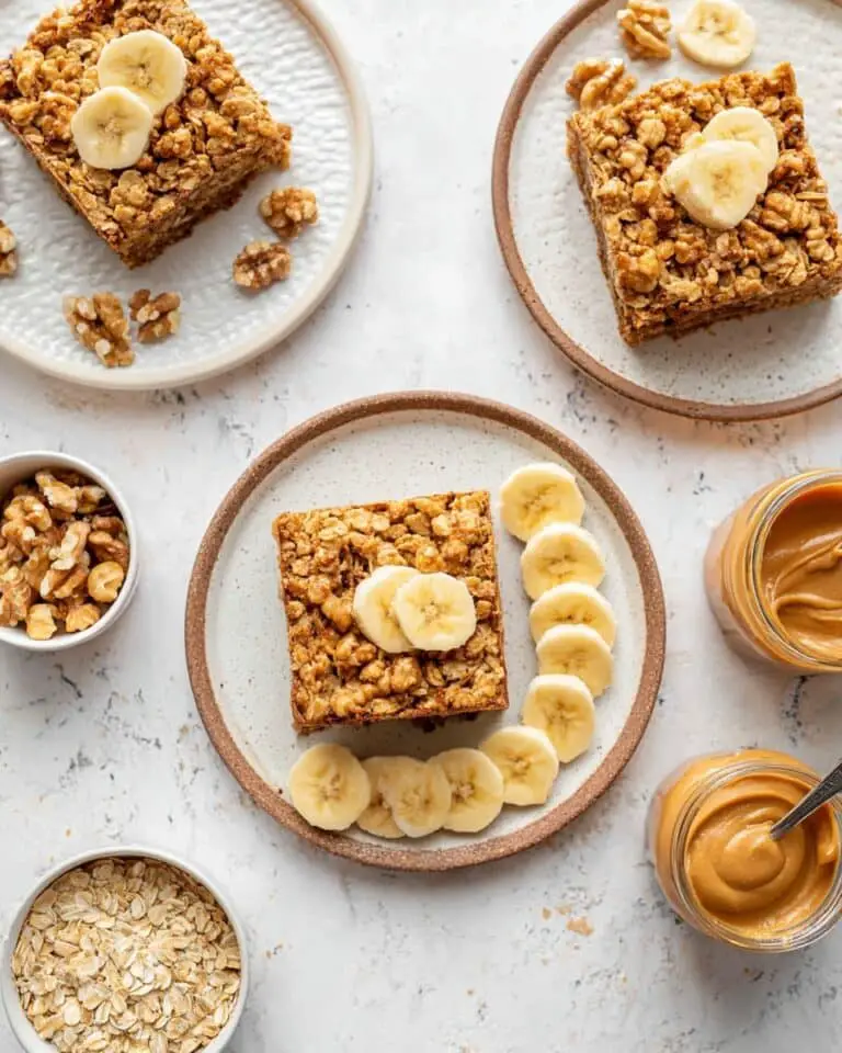 Banana Bread Baked Oatmeal Recipe