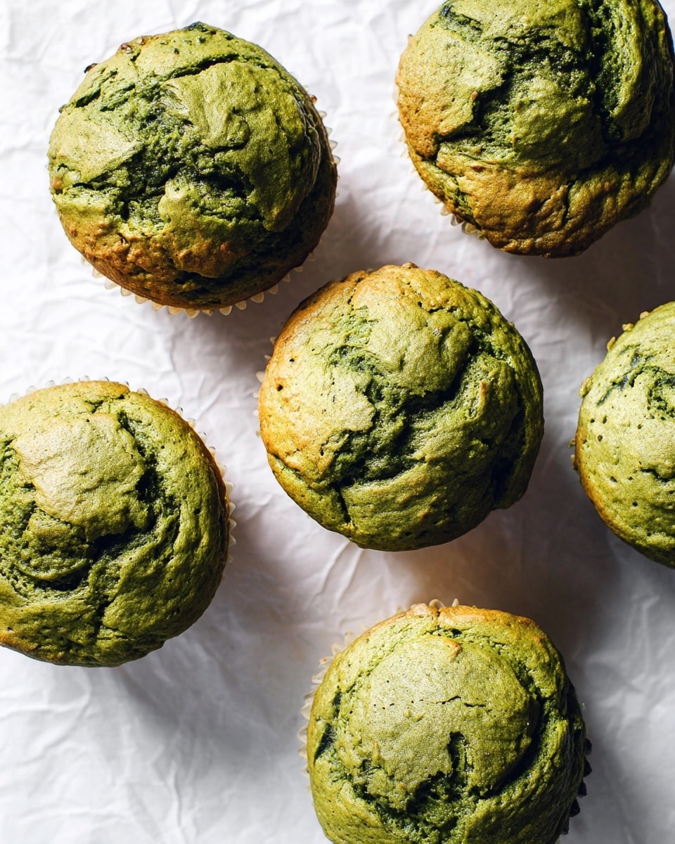 Vegan Spinach Blender Muffins Recipe